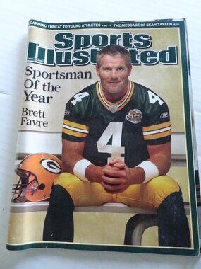 Sports Illustrated Magazine December 10, 2007 Brett Favre Sportsman of the Year